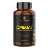 Suplemento Em Cápsulas Essential Nutrition Super Omega 3 Tg 240 Un 500mg