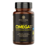 Suplemento Em Cápsulas Essential Nutrition Super Omega 3 Tg Em Pote 120 Un