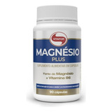 Suplemento Em Cápsulas Magnésio Plus Com Vitamina B6 Vitafor Pote De 90 Cápsulas Sem Sabor