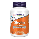 Suplemento Em Cápsulas Now Glycine