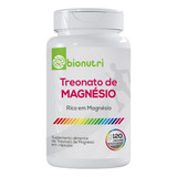 Suplemento Em Cápsulas Treonato De Magnésio 500mg 120cps Bionutri Auxilia Na Memória