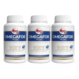 Suplemento Em Cápsulas Vitafor  Fonte De Ômega 3 Ultra Concentrado Omegafor Plus Epa/dha Omegafor Plus Em Pote 120 Un  Pacote X 3 U