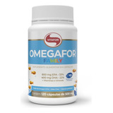 Suplemento Em Cápsulas Vitafor Omegafor Family Gorduras Poliinsaturadas Em Pote De 60g 120 Cápsulas
