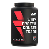 Suplemento Em Pó Dux Nutrition Whey Protein Concentrado Proteínas Whey Protein Concentrado Sabor Cappuccino 900g