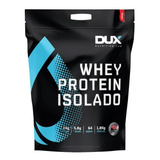 Suplemento Em Pó Dux Nutrition Whey Protein Isolado Proteína Sabor Morango Em Sachê De 1.8kg
