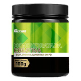 Suplemento Em Pó Growth Creatina Monohidratada Pote De 100g