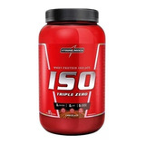 Suplemento Em Pó Integralmédica Iso Triple Zero Sabor Chocolate Em Pote De 907g