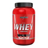 Suplemento Em Pó Integralmédica Nutri Whey Protein Proteínas Nutri Whey Protein Sabor Morango Em Pote De 900g