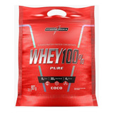 Suplemento Em Pó Integralmédica Whey 100% Pure Proteínas Sabor Coco Em Sachê De 907ml