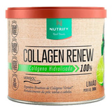 Suplemento Em Pó Nutrify Collagen Renew Colágeno Sabor Limão Em Pote De 300ml