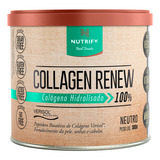 Suplemento Em Pó Nutrify Collagen Renew