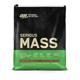 Suplemento Em Pó Optimum Nutrition Mass Serious Mass Carboidratos Serious Mass Sabor Chocolate Em Sacola De 5.44kg