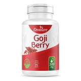 Suplemento Goji Berry Com 100 Cápsulas Denature Encapsulados Antioxidante Sabor Natural Em Pote De 200g