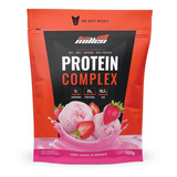 Suplemento New Millen Premium Protein Complex Sabor Iogurte De Morango De 900g