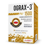 Suplemento Ograx 3 1500 Omega-3 Para Cães