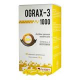 Suplemento Omega 3 Ograx-3 1000 Cachorro