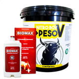 Suplemento P/ Engorda Bovino Biomax 500ml+nitro Peso Ade 5kg