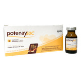Suplemento Pote-nay 50c B12 X 10 Frascos Inj Supl Vitamínico