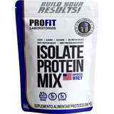 Suplemento Profit Laboratórios Isolate Protein Mix Sabor Banana Com Canela De 900g