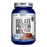 Suplemento Profit Laboratórios Isolate Protein Mix Sabor Creme De Avelã De 907g