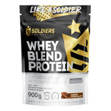 Suplemento Soldiers Nutrition Whey Protein Blen Whey Protein Sabor Chocolate De 900g 