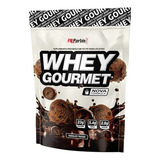 Suplemento Whey Gourmet Protein Chocolate Trufado 907g Refil