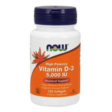 Suplementos Vitamina D3 5,000 Iu 120