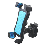Supo Rte De Telefone Para Guidão De Motocicleta Fácil Azul