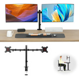 Suporte 2 Monitores Mesa Duplo Ergonômico De 13 A 27