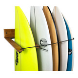 Suporte 5 Pranchas De Surf Vertical