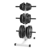 Suporte Academia Estúdio Expositor Para Até 300 Kg Anilhas
