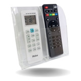 Suporte Acrílico Para Controle Remoto Duplo - Envio Imediato