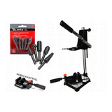 Suporte Ajustável Furadeira Bancada 1/2 E 3/8 Kit Marceneiro
