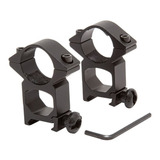 Suporte Alto Para Luneta Trilho Picatinny 22mm Mount Tubo 25