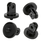 Suporte Aluminio Adaptador 360 Rosca 1/4 Tripé Gopro Hero
