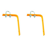 Suporte Amarelo De Parede P/ Central De Gás P45