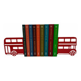 Suporte Aparador De Livros, Dvds, Cds - Ônibus De Londres