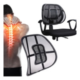 Suporte Apoio Lombar Encosto Cadeira Carro Corretor Postura 