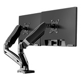 Suporte Articulado Com Pistão A Gás Para 2 Monitores 17 A 35 Polegadas Até 9kg ELG F160n