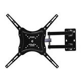 Suporte Articulado Giro-visão De Parede Para Tv/monitor De 14 Até 55 Polegadas Até 50kg Cor Preto