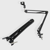 Suporte Articulado Para Microfone Studio De Mesa Fixo