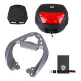 Suporte Bagageiro Crypton 115 + Bauleto Baú 28 Protork