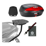 Suporte Bagageiro Nmax 160 + Bauleto Baú 45 Givi 2021+