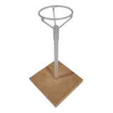 Suporte Base Mdf Para Vareta De Balão Bubble Bobo