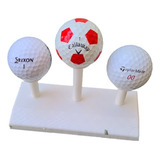 Suporte Base P/ Bola Golfe Estante Mesa Prateleira Pers-3d