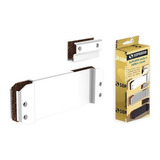 Suporte Branco P/ Mola Aerea A530 Em Porta De Vidro Soprano