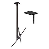 Suporte Brasforma Sbrp150 De Teto Para Tv/monitor De 10 Até 55 Preto