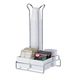 Suporte Cafe Porta Saches Copos Organizador Mesa P/ Cozinha