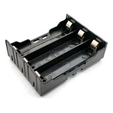 Suporte Caixa Case Para 3 Baterias 18650 Fixo Fácil Soldagem
