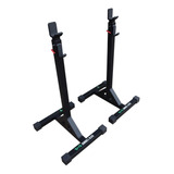 Suporte Cavalete Para Barra Regulável Biceps Triceps Supino 